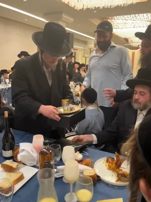 הזורעים בדמעה ברינה יקצורו: שמחה בכל העולמות ביי די היסטארישע בר מצוה פון הבחור אלימלך העניך יהודה וויינגארטן ני"ו מיוצא לב טהור 