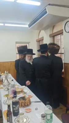שמחת הברית ביי כ"ק האדמורי"ם לבית סאדיגורא סקולען שליט"א