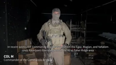 צה"ל קאמאנדאס האבן אויפגעדעקט און חרוב געמאכט א סטראטעגישע נעץ פון חיזבאללה טונעלן נאך זעקס חדשים פון אפעראציעס