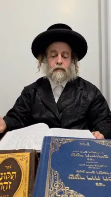דברי חיזוק און הכנה פאר די ימים נוראים תשפ"ז פון הרה"צ רבי שמואל אריה עקשטיין שליט"א.