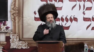 שמחת השבע ברכות בחצר צאנז זימיגראד אין סטעטן איילענד