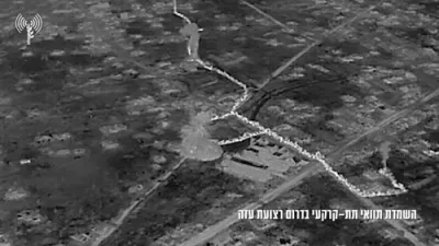 טונעל אויפגעדעקט: צה"ל מאכט חרוב א מאסיווע 2 קילאמעטער חאמאס טונעל אין עזה