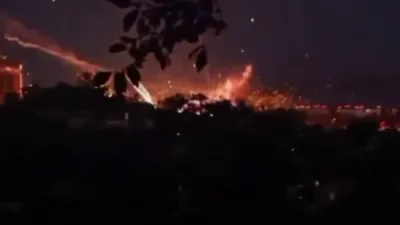 צענדליגער לאקאציעס באטראפן: אוקריינא ראיאן אטאקירט דורך שווערע דראון אטאקעס איבערנאכט