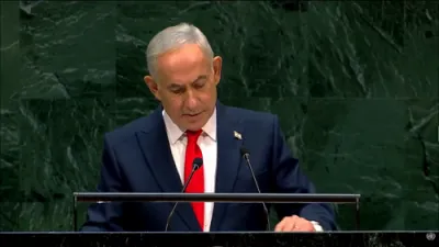 נתניהו רייסט אראפ מאמדאני פארנט פון וועלט פירער איבער די דזשענעסייד באשולדיגונגען