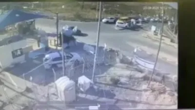 נריה דוב לייטער, זון פונעם מדנ"י אמבאסאדאר אין אמעריקע, שווער פארוואונדעט אין א טעראר אטאקע אויף כביש 443