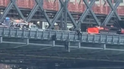 NYPD ראטעוועט א מענטש ביים עק פונעם וויליאמסבורג בריק