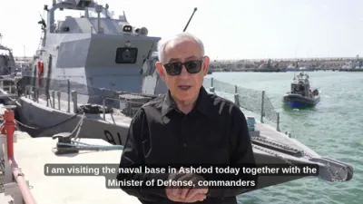 שלאכטפעלד אויפן ים: נתניהו ווארנט איבער די שטייגענדע סכנות אויפן וואסער