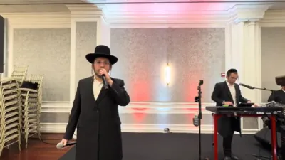 קלמי שווארץ און שלמה זלמן פערל - אברומי טוירנער חתונה - שלום פישער העט