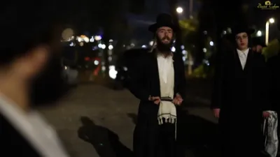 פראטעסט קעגן רעקרוטירן חרדים צו די מדינת ישראל פאליציי