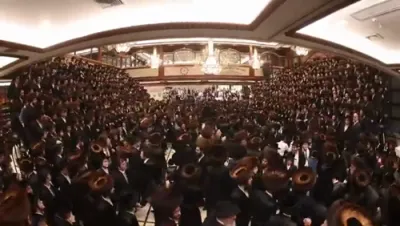 שמחת בית השואבה ביי כ"ק אדמו"ר מתולדות יהודה שליט"א