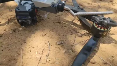 דראון קאמף: סאודי-געשטיצטע קרעפטן מעלדן אז זיי האבן אראפגעשאסן זיבן הוטי דראונס