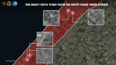 טעראר ארסענאלן פארניכטעט: צה"ל און שב"כ האבן חרוב געלייגט פיר וואפן מאגאזינען פון חאמאס און דזשיהאד