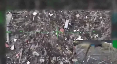 דראון עוואקואציע: אוקריינא מעלדט אז זיי האבן געראטעוועט א פארוואונדעטן סאלדאט פון די פראנט ליניעס צום ערשטן מאל אין היסטאריע