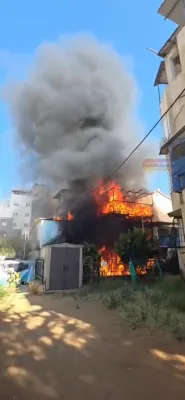 א בני ברק'ער מאן איז אנגעקלאגט געווארן פארן אונטערצינדן א באוואוינטע אפארטמענט געביידע