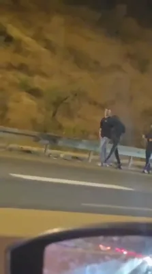 דראסטישע טויש איבער די טעראר שרעק אויף שאסיי 1: די ווארענונג וואס האט געפירט צו די צוויי ארעסטן האט זיך ארויסגעשטעלט צו זיין א פאלשער אלארעם