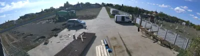בילדער פון די נייע בנין הכנסת אורחים וואס ווערט שנעל אויפגעשטעלט ביים בית החיים אין טשענגער סמוך ונראה צום ציון הקדוש פון הרה''ק מופת הדור בעל מנוחת אשר מ'טשענגער זי''ע