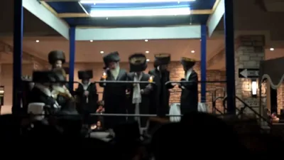פולע הארציגע חופה בשמחת בית ניקלשבורג - ראזלא - יעמענריג - קרעטשניף סיגוט 