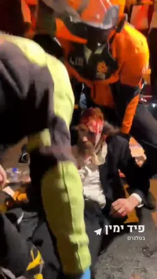 עד מתי? צענדליגער פרידליכע פראטעסטירער אין בני ברק זענען נעכטן שווער פארוואונדעט געווארן נאך וואס די רוצחישע פאליציי האבן געווארן שאק גראנאטן 