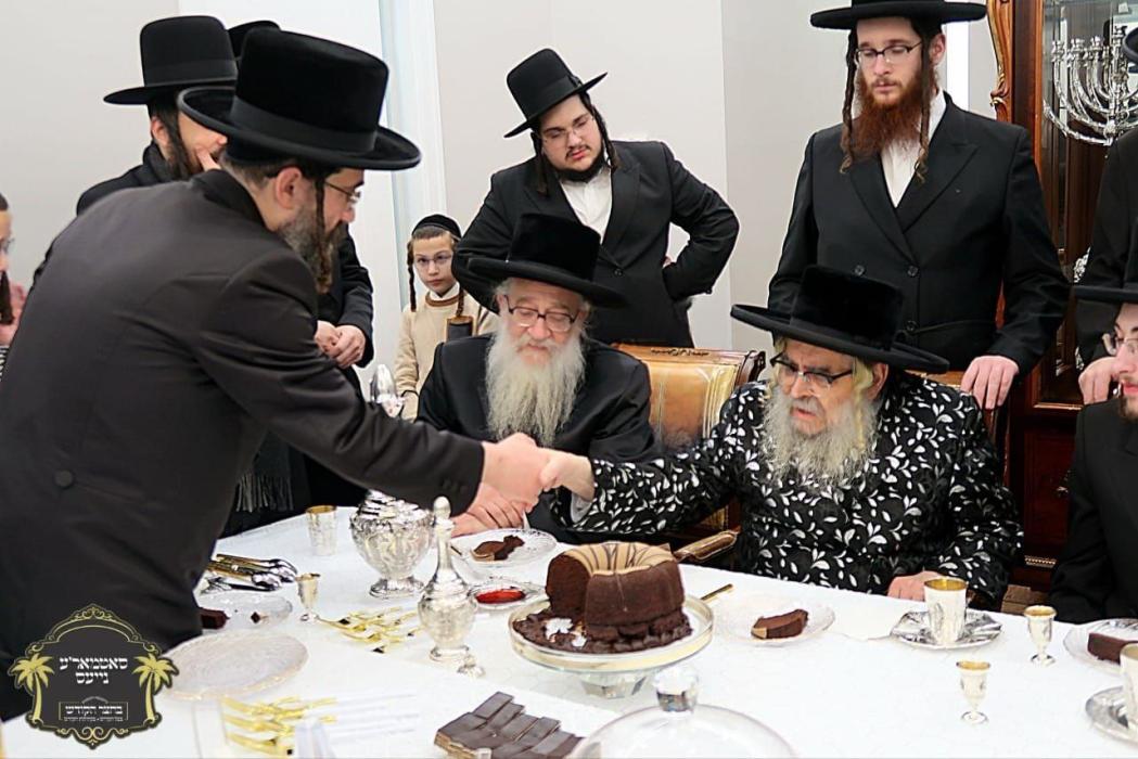 שמחת הווארט פון נכד כ''ק רבינו הגה''ק שליט''א החתן