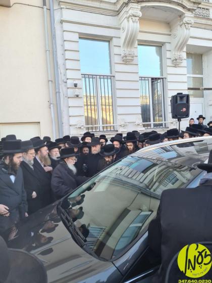 אנטווערפן - לוויה פאר הרה"ח ר׳ שמואל ברוך נאה ז"ל 