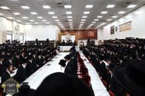 מסיבת לחיים בהיכל המתיבתא סניף דברי יואל לרגל שמחת