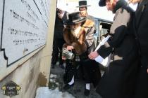 כ''ק רבינו הגה''ק שליט"א ביים פוקד זיין די ציונים 