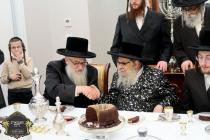שמחת הווארט פון נכד כ''ק רבינו הגה''ק שליט''א החתן