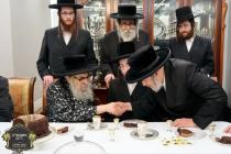 שמחת הווארט פון נכד כ''ק רבינו הגה''ק שליט''א החתן