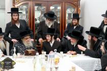 שמחת הווארט פון נכד כ''ק רבינו הגה''ק שליט''א החתן