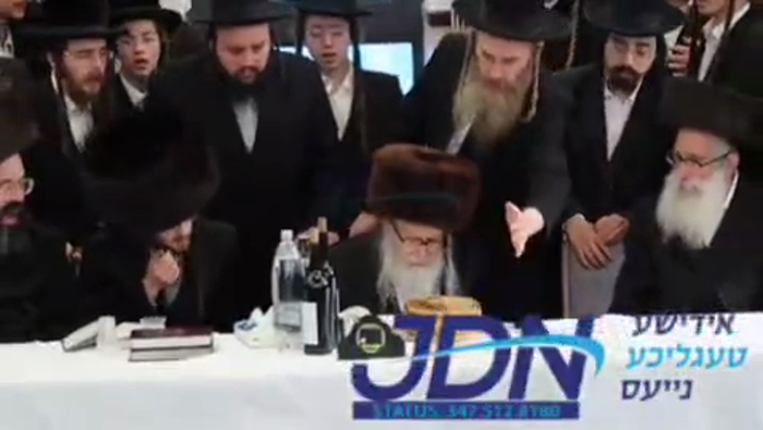 שמחת הברית פאר אן אור אייניקל פון האדמו"ר מאמשינוב