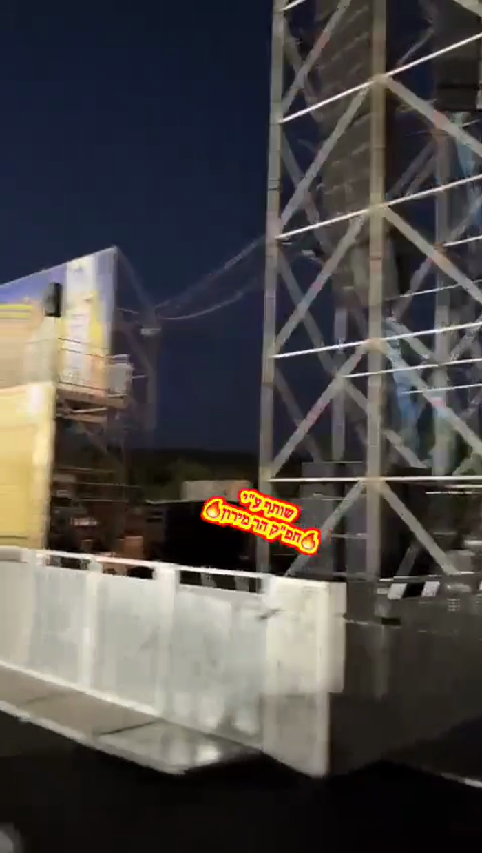 מירון - לעצטע צוגרייטונגען ביים מתחם 89 וואו עס גי