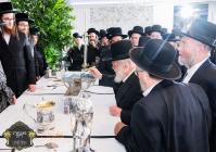 מעמד הנחת אבן הפינה ע''י כ''ק רבינו הגה''ק שליט''א