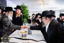 מעמד הנחת אבן הפינה ע''י כ''ק רבינו הגה''ק שליט''א