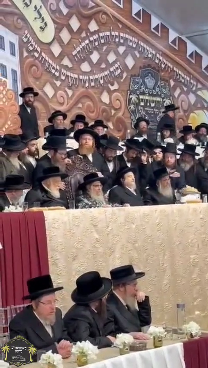 היסטארישן מעמד 'ירושלים של מעלה' אינעם גיגאנטישער 