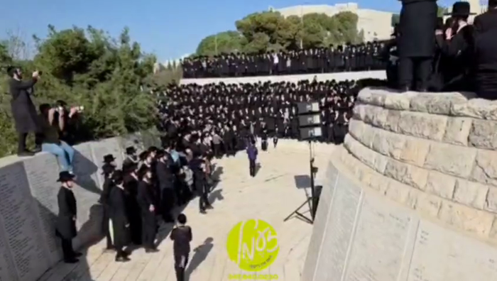 ירושלים - האדמו"ר מסאטמאר איז אנגעקומען היינט אינד