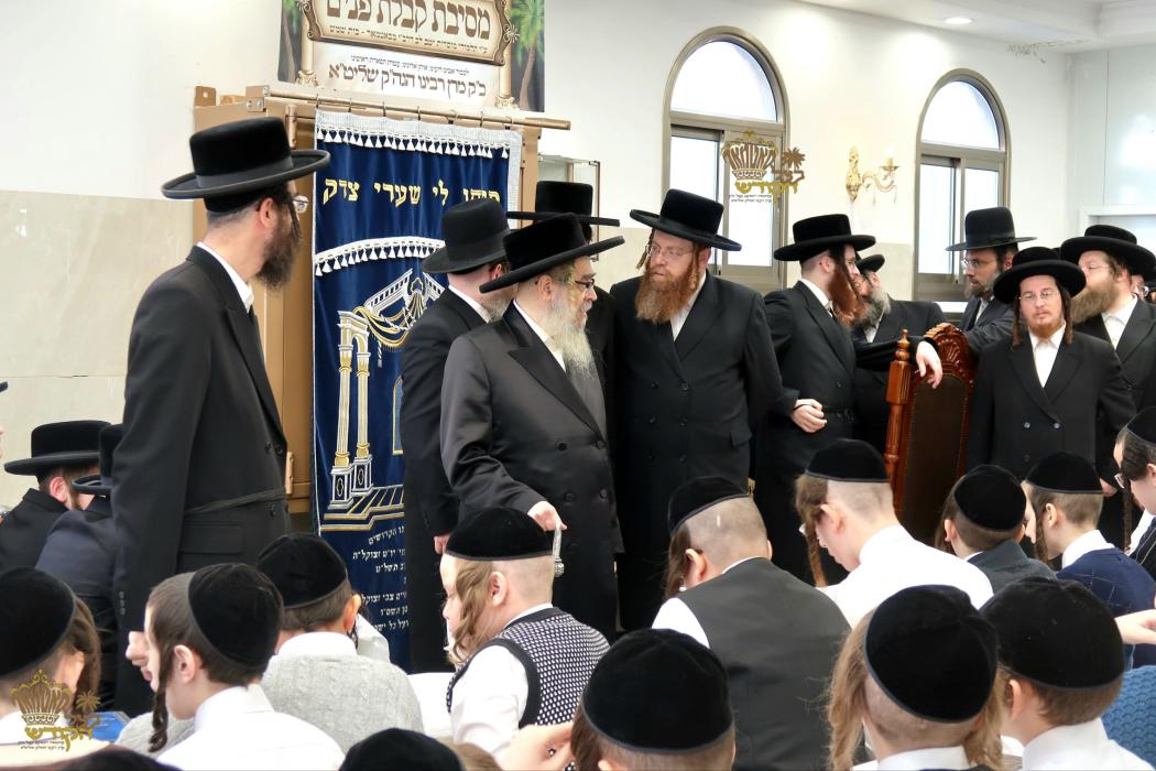 🌴בצל הקודש 🌴
רבינו שליט"א ביים זיך אומקוקן אויף די