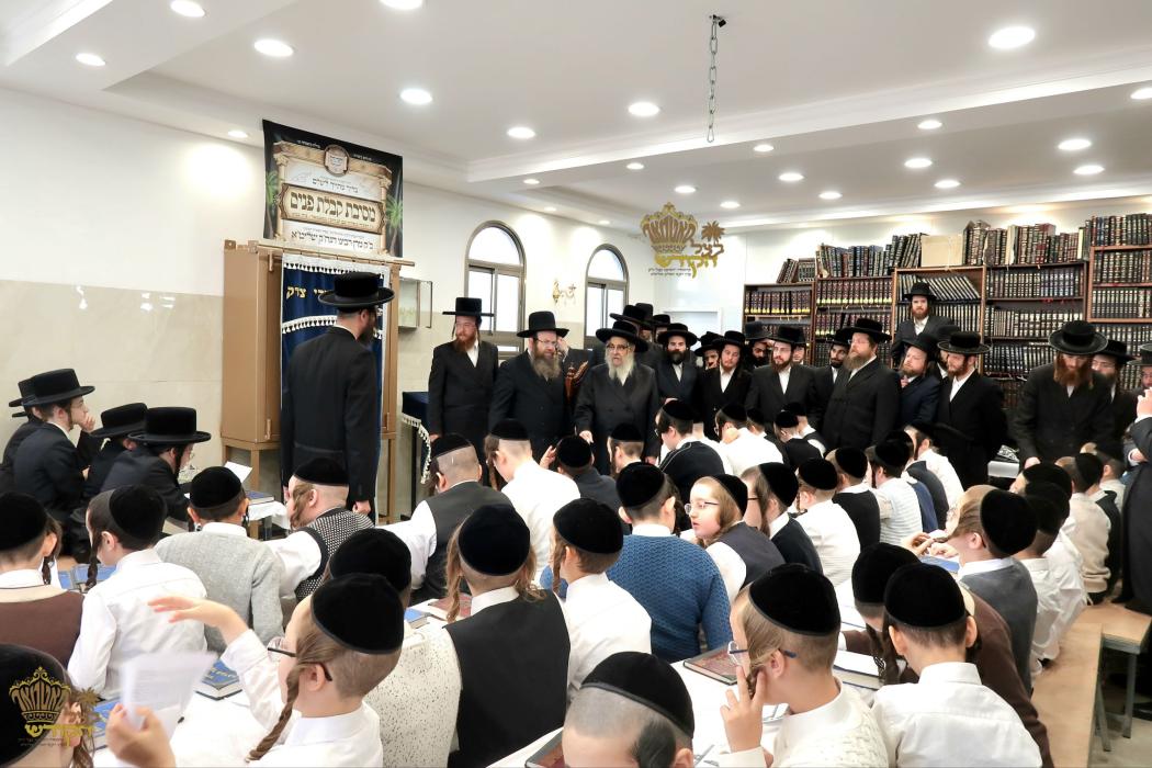 🌴בצל הקודש 🌴
רבינו שליט"א ביים זיך אומקוקן אויף די