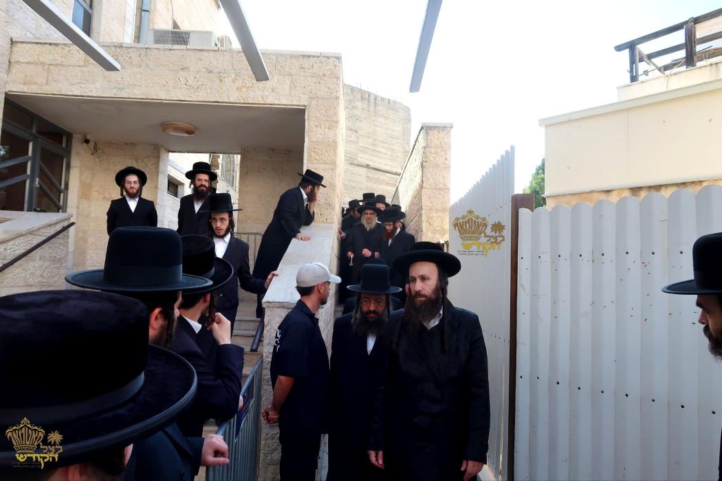 🌴בצל הקודש 🌴
רבינו שליט"א ביים זיך אומקוקן אויף די