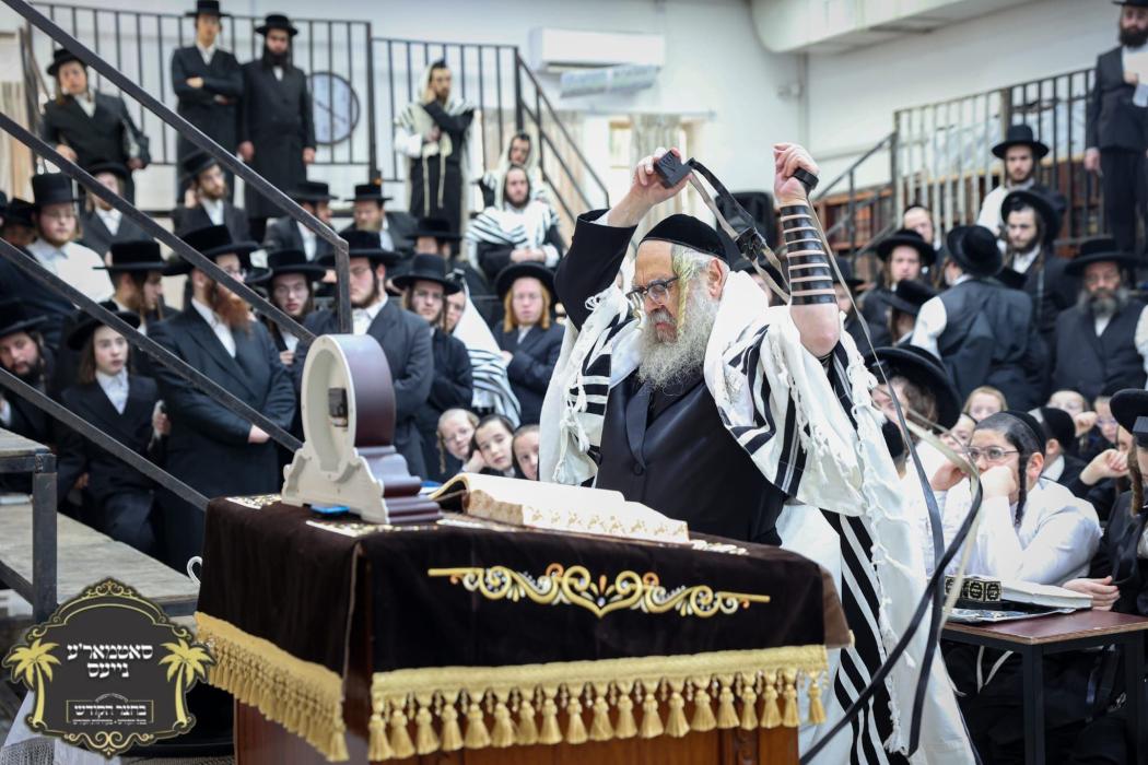 נאך בילדער כ''ק רבינו הגה''ק שליט''א ביים זיך אומק