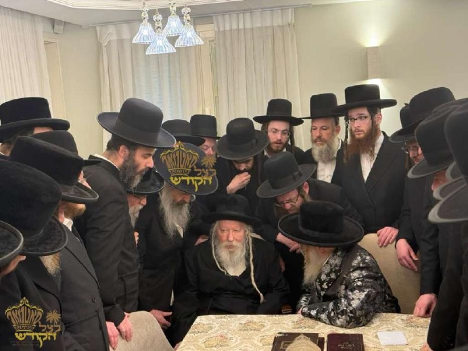 🌴בצל הקודש🌴
האדמו"ר מגור שליט"א אויף ביקור גומלין 