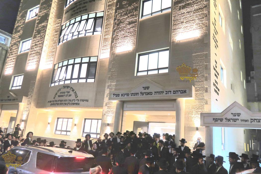 🌴בצל הקודש🌴
רבינו שליט"א ביי די מסיבה מיט די נדיבי