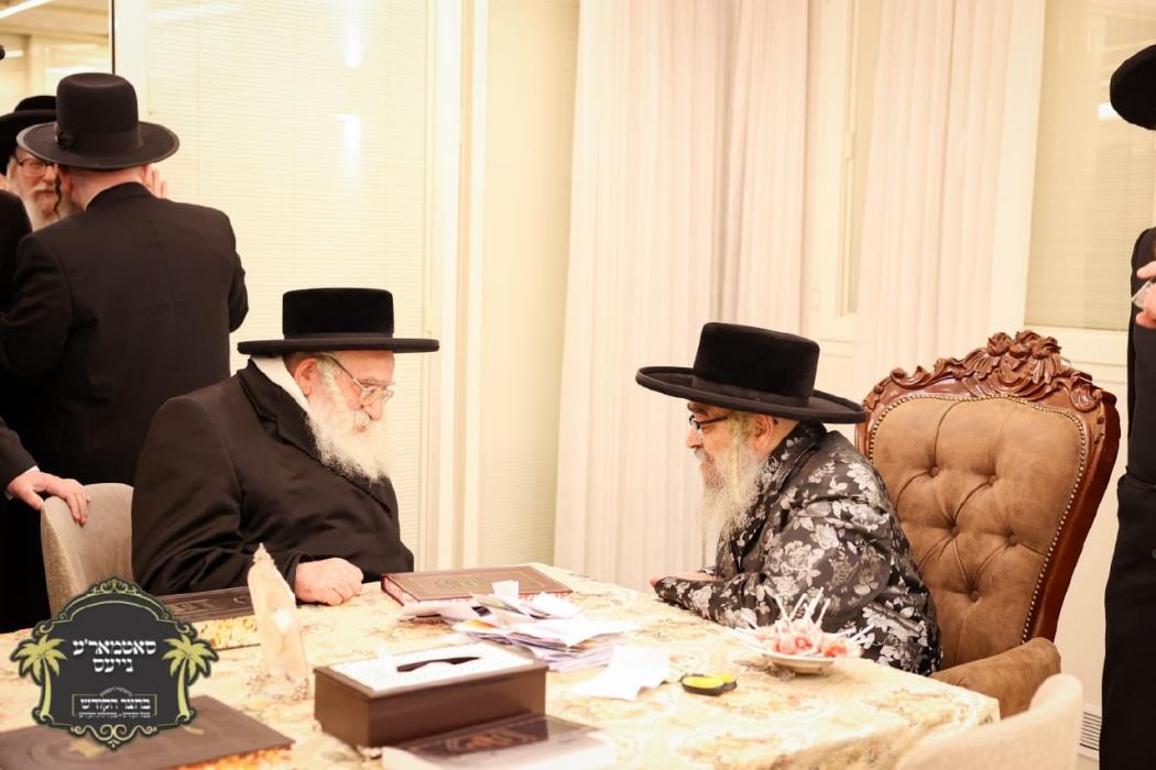 כ''ק אדמו''ר מקאלישון שליט''א בביקור בקו''פ אצל כ'