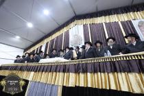 מעמד קבלת פנים לכבוד כ''ק רבינו הגה''ק שליט''א וכי