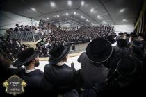 מעמד קבלת פנים לכבוד כ''ק רבינו הגה''ק שליט''א וכי