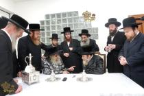 🌴בצל הקודש 🌴
רבינו שליט"א אויף א באזוך ביי כ"ק אדמ