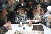 🌴בצל הקודש🌴
רבינו שליט"א אויף א באזוך ביי הגאון הג