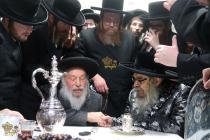 🌴בצל הקודש🌴
רבינו שליט"א אויף א באזוך ביי הגאון הג