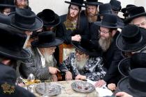 🌴בצל הקודש 🌴
רבינו שליט"א אויף א באזוך ביי כ"ק אדמ