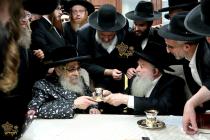 🌴בצל הקודש🌴 
רבינו שליט''א אויף א באזוך ביי הגה"צ 