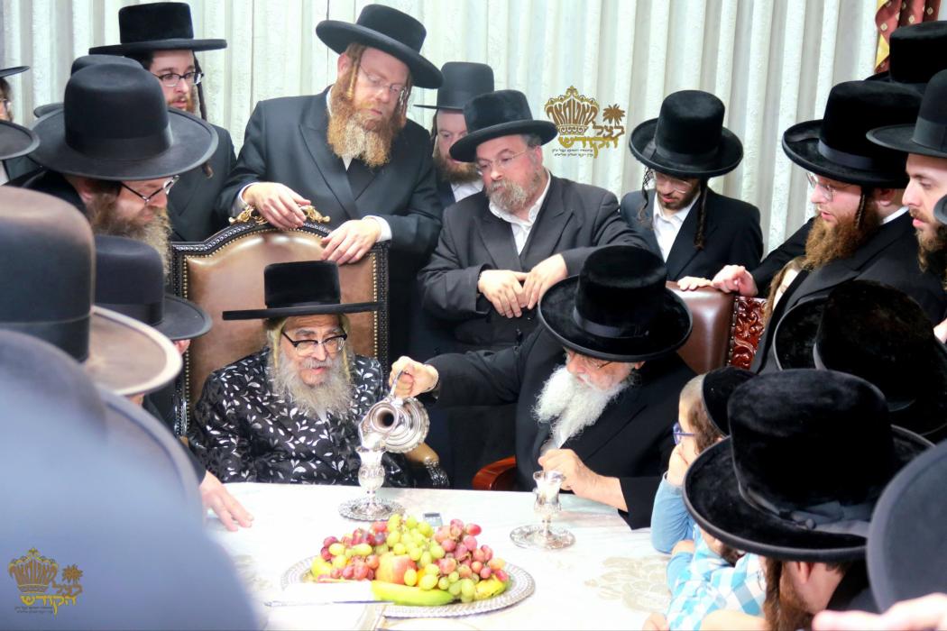 🌴בצל הקודש🌴
רבינו שליט"א אויף א באזוך ביי הגאון הג